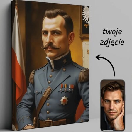 Caricature of Józef Piłsudski on request — design gallery image 1