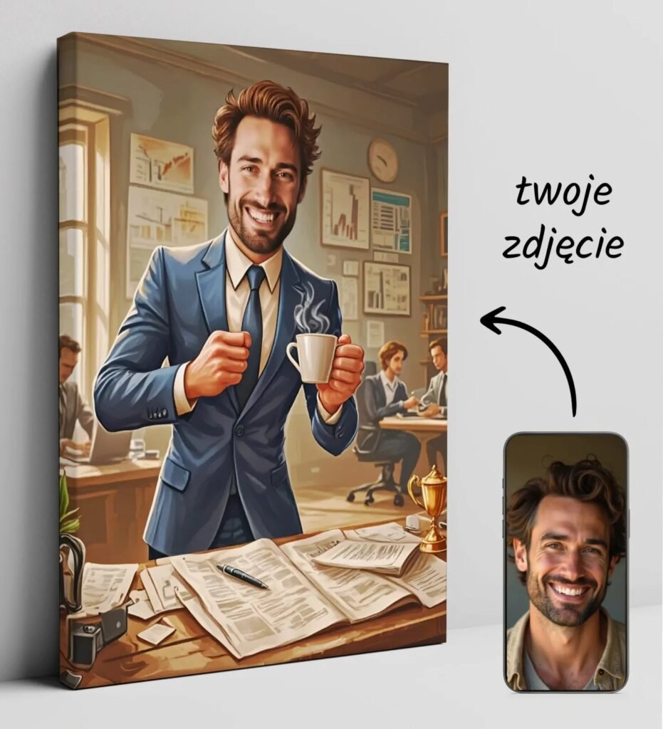 The Chief's Caricature - The Original Gift — design gallery image 1