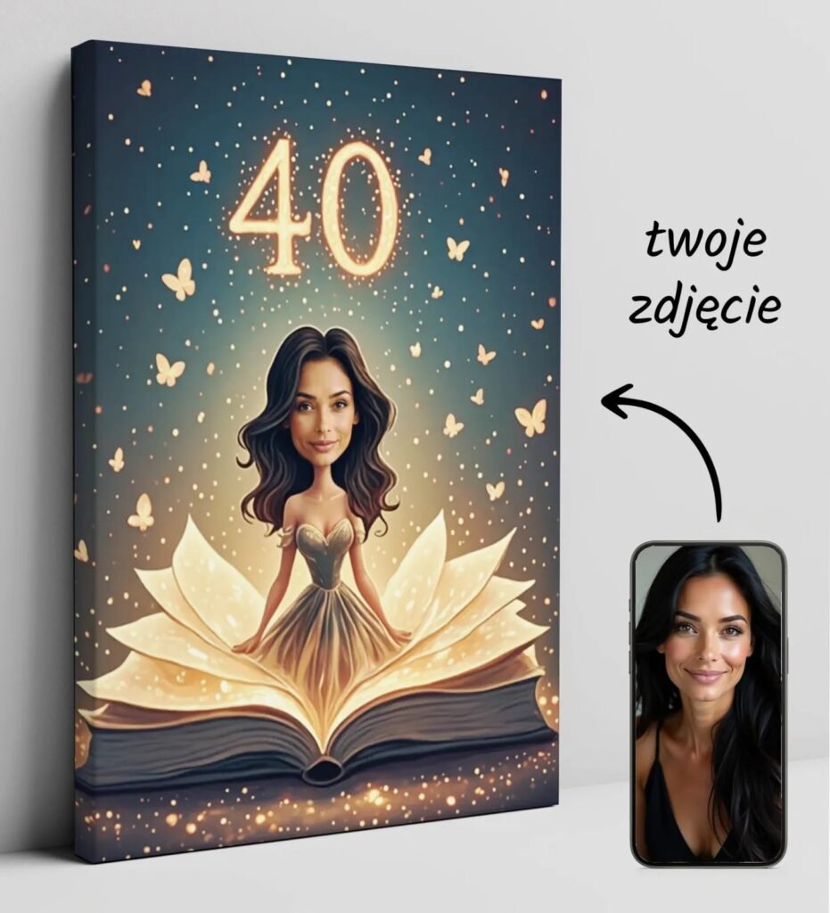 Caricature of a Woman in Fairy Tale Style — design gallery image 1