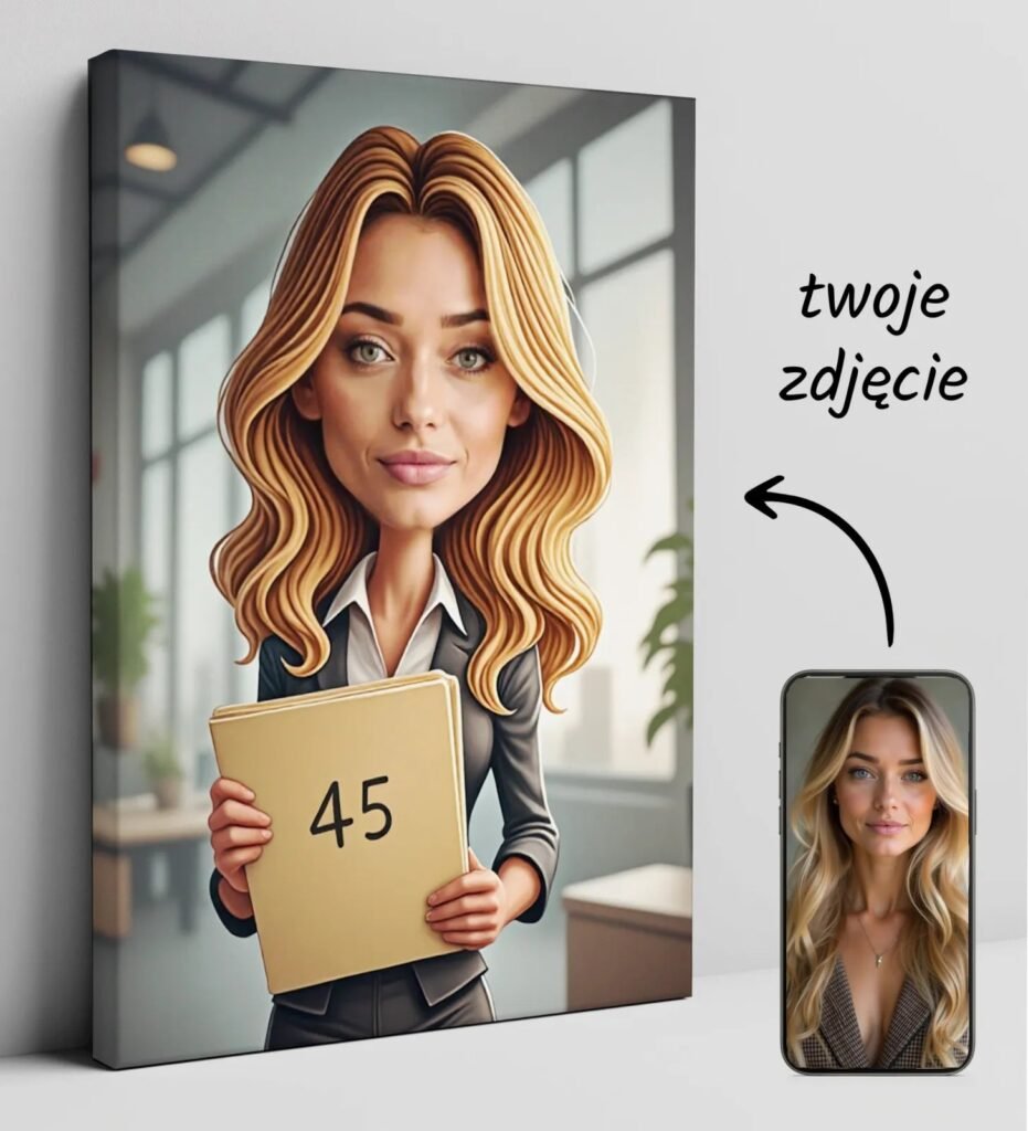 HR Caricature of the HR Manager — design gallery image 1