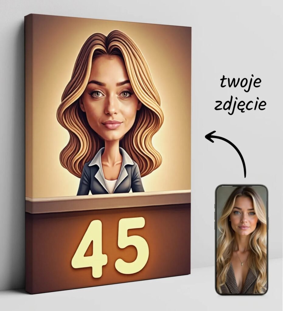 Caricature of the receptionist – gift idea — design gallery image 1
