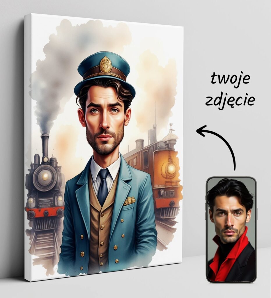 Gift idea for a railway fan — design gallery image 1