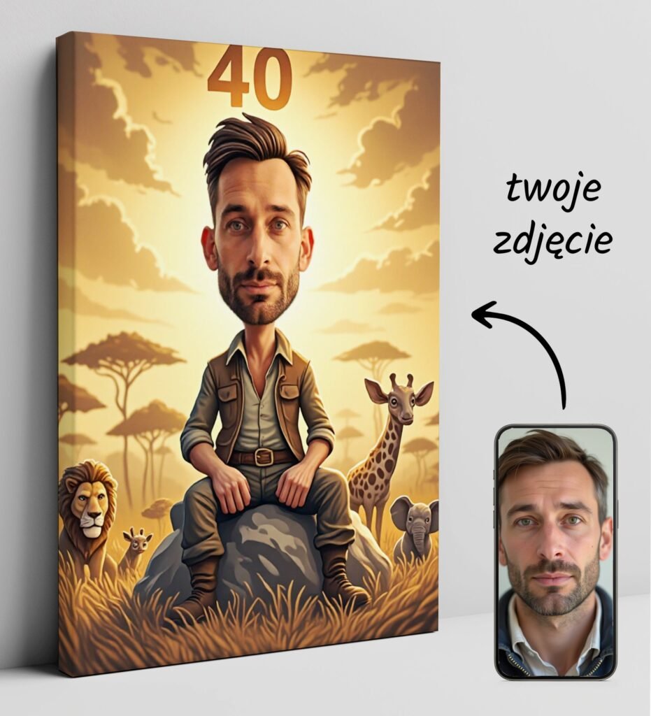 Portraits of caricature on request – Safari — design gallery image 1