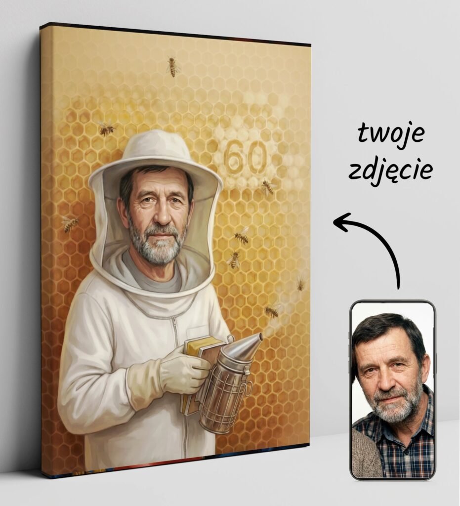 Beekeeper's Caricature - Gift idea — design gallery image 1