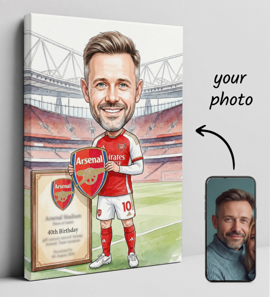 Gift idea for Arsenal fan — design gallery image 1